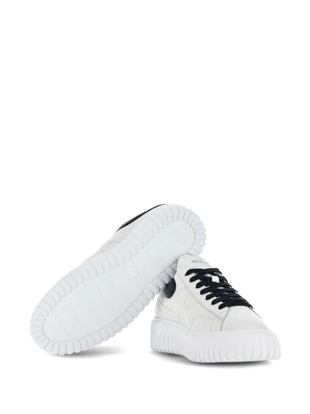 Hogan H-Stripes Leather Sneakers