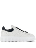 Hogan H-Stripes Leather Sneakers