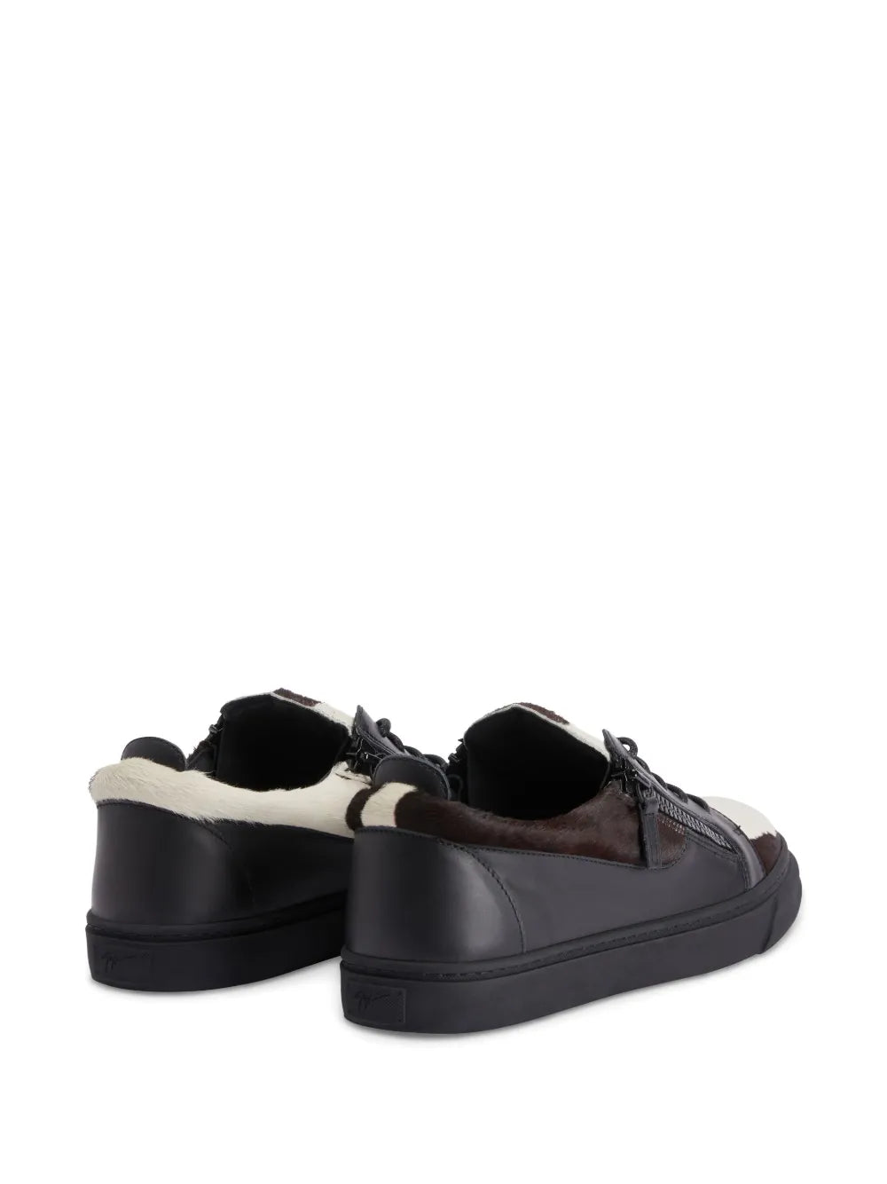 Giuseppe Zanotti Frankie Double-Zip Low-Top Sneakers