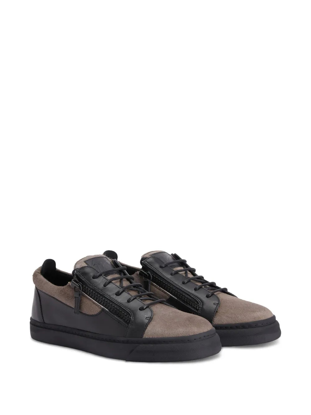 Giuseppe Zanotti Frankie Double-Zip Low-Top Sneakers