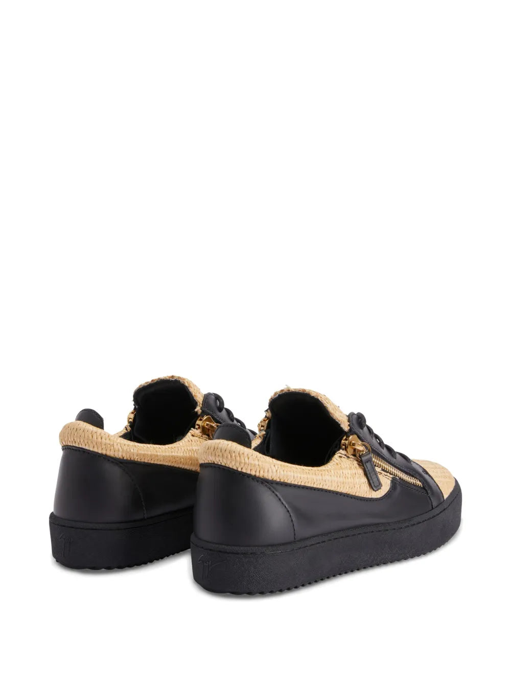 Giuseppe Zanotti Frankie Double-Zip Low-Top Sneakers