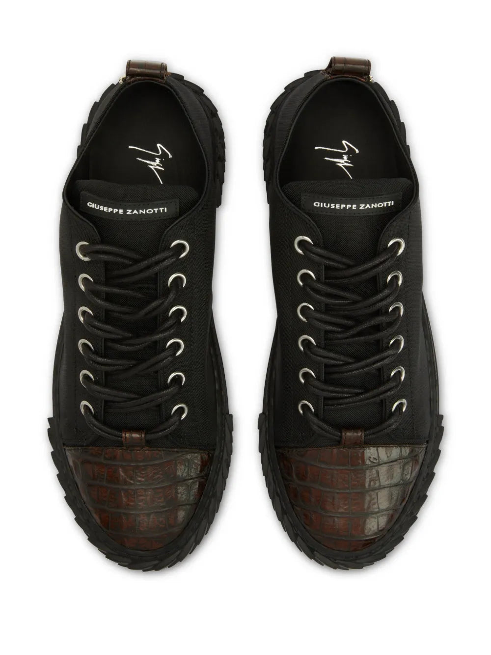 Giuseppe Zanotti Blabber Lace-Up High-Top Sneakers