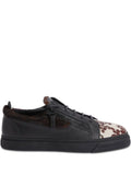Giuseppe Zanotti Frankie Double-Zip Low-Top Sneakers