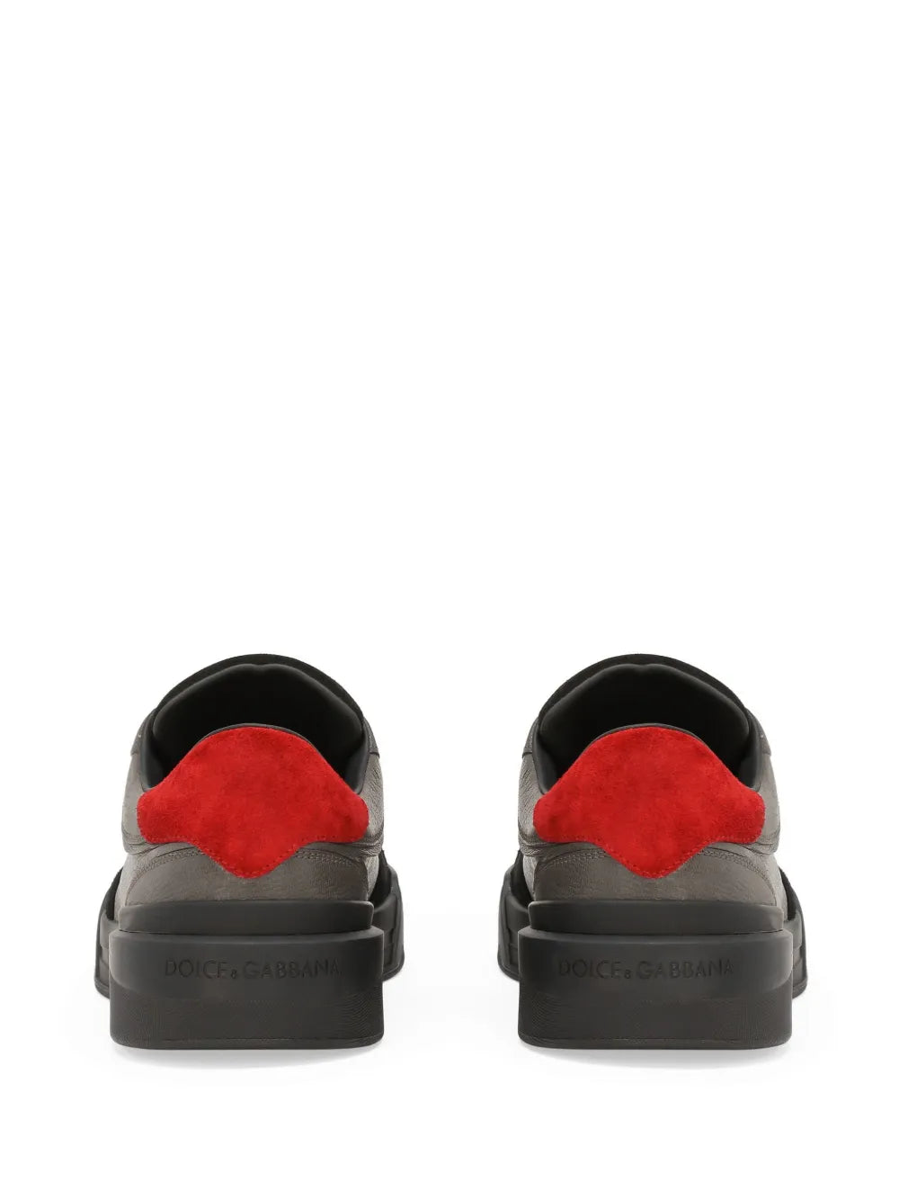 Dolce & Gabbana New Roma Panelled Leather Sneakers