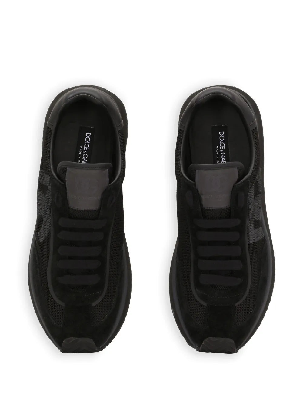 Dolce & Gabbana Cushion Mixed-Material Sneakers