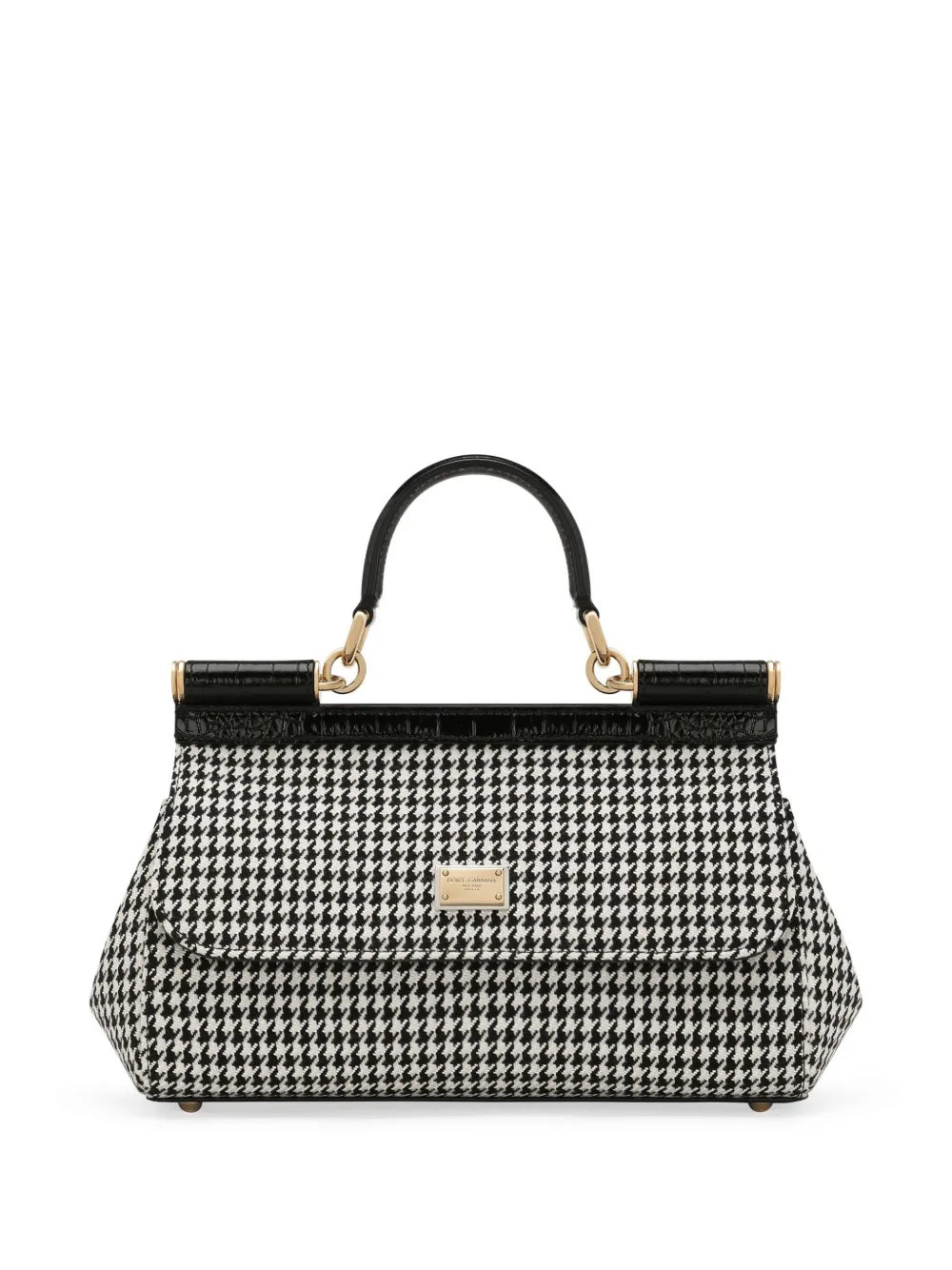 Dolce & Gabbanahoundstooth tote bag