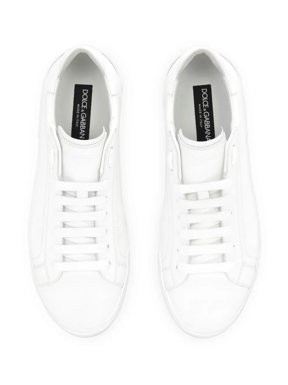 Dolce & Gabbana Portfino Vintage Leather Sneakers