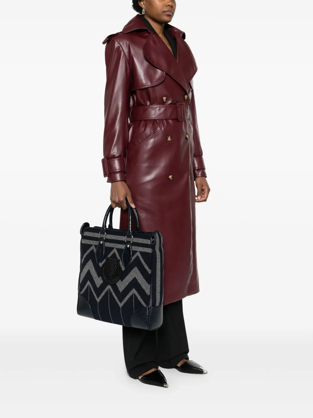 Pre-OwnedLouis Vuitton Pre-Owned2015 Voyagez Vail Blanket tote bag