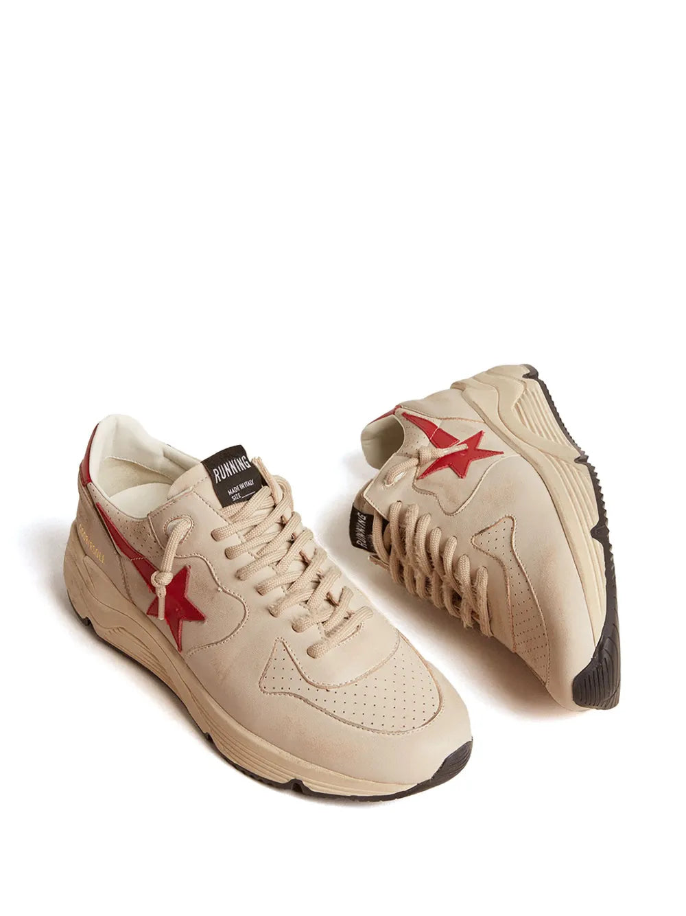 Golden Goose Running Sole Low-Top Sneakers