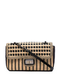 Pre-OwnedCHANEL Pre-Owned2012 Classic Flap raffia shoulder bag