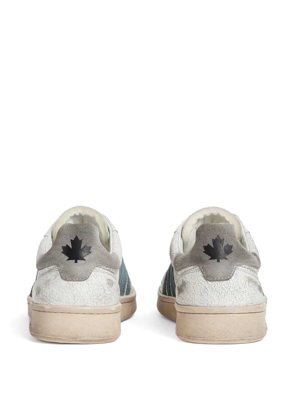 Dsquared2 Distressed Boxer Low-Top Sneakers
