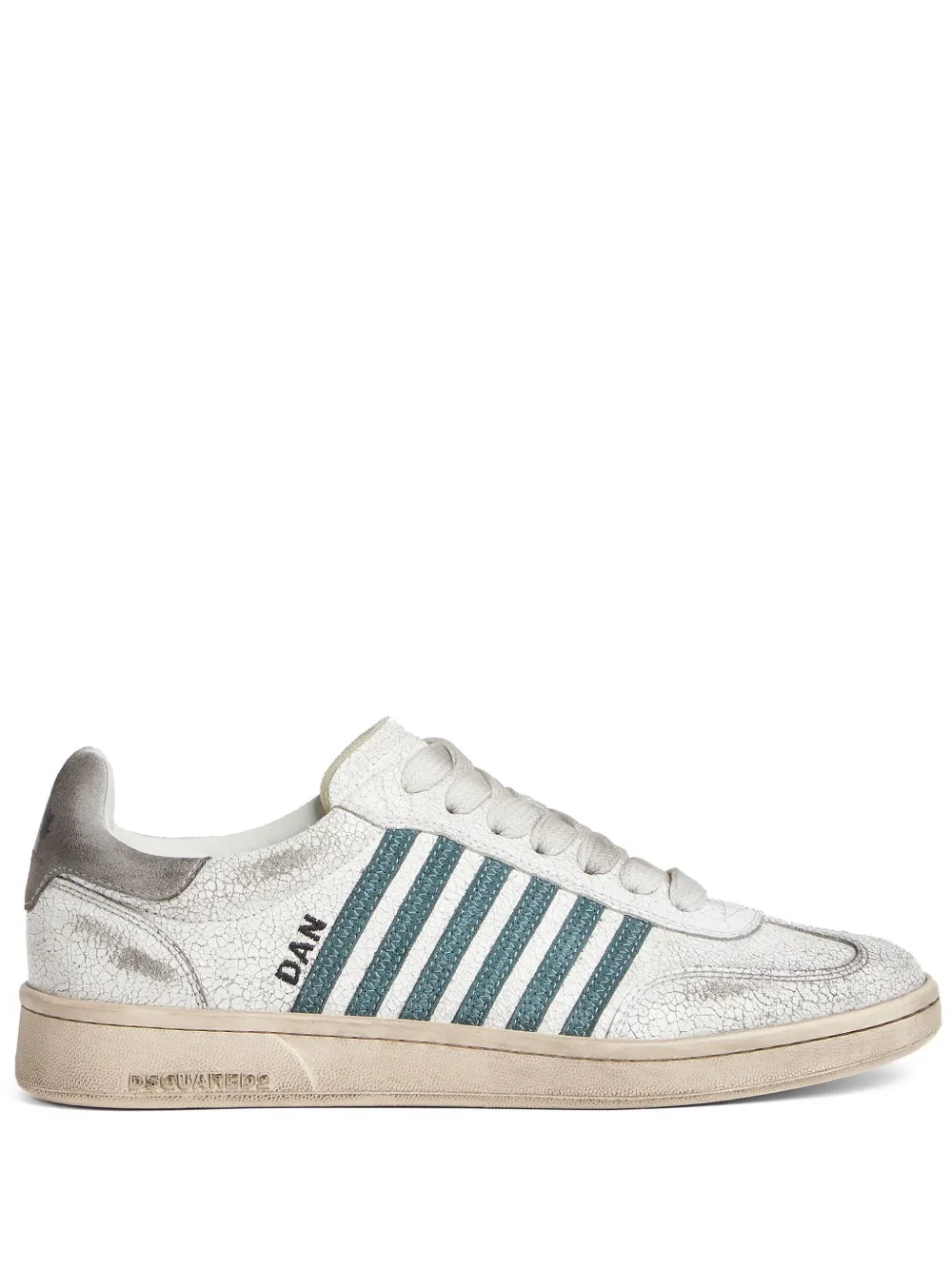 Dsquared2 Distressed Boxer Low-Top Sneakers