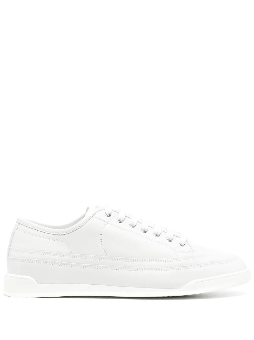 John Lobb Courrt Leather Sneakers