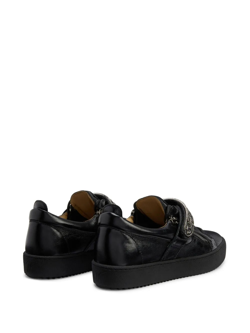 Giuseppe Zanotti Coby Deluxe Single-Plate Low-Top Sneakers