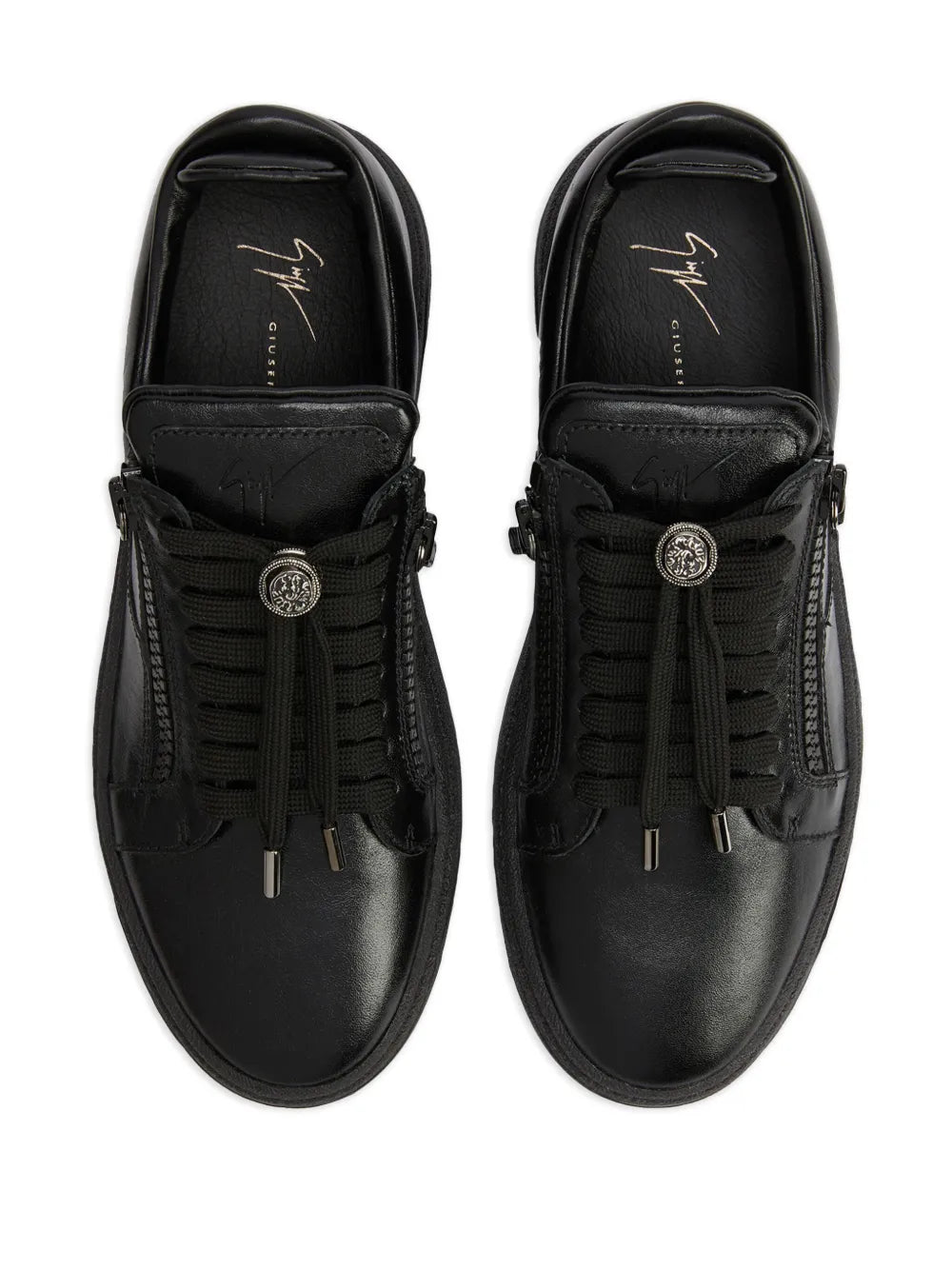 Giuseppe Zanotti Gz94 Double-Zip Low-Top Sneakers