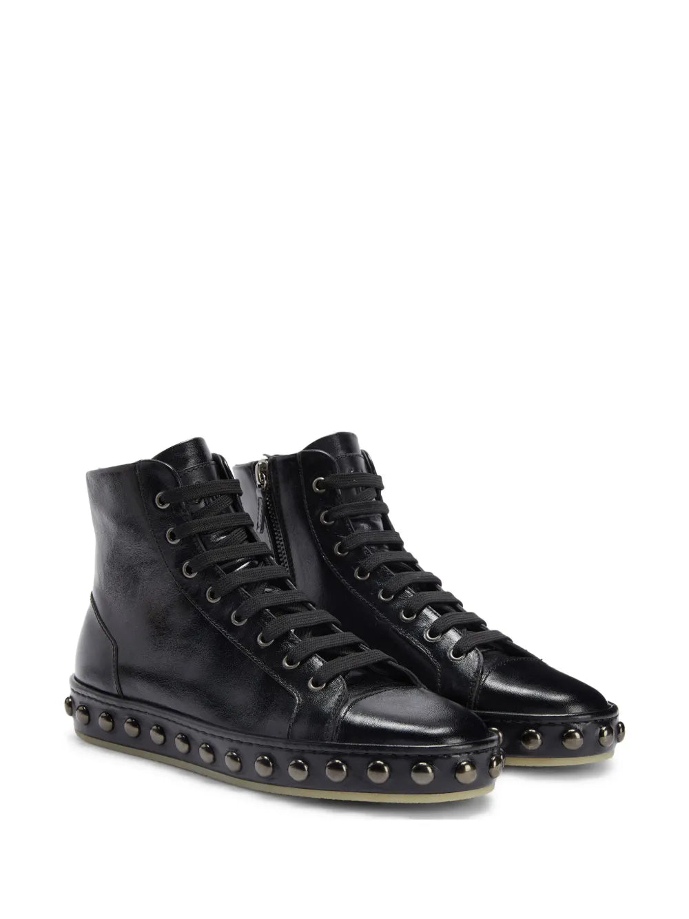 Giuseppe Zanotti Gz-City Leather High-Top Sneakers