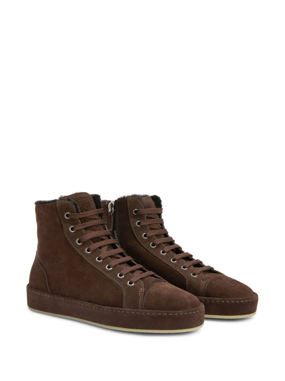 Giuseppe Zanotti Gz-City Suede High-Top Sneakers