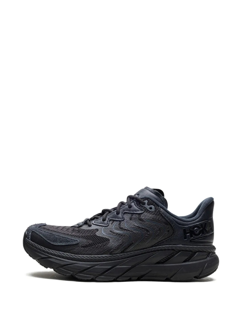 Hoka One Clifton Ls Black/Asphalt Sneakers