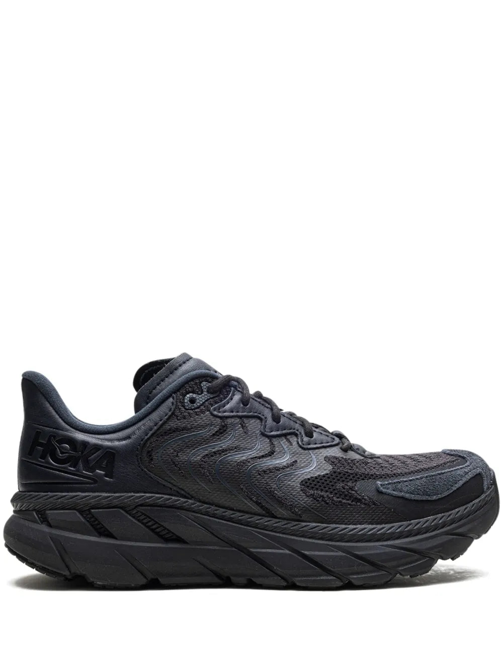 Hoka One Clifton Ls Black/Asphalt Sneakers