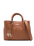 Aspinal Of Londonmedium London woven tote bag
