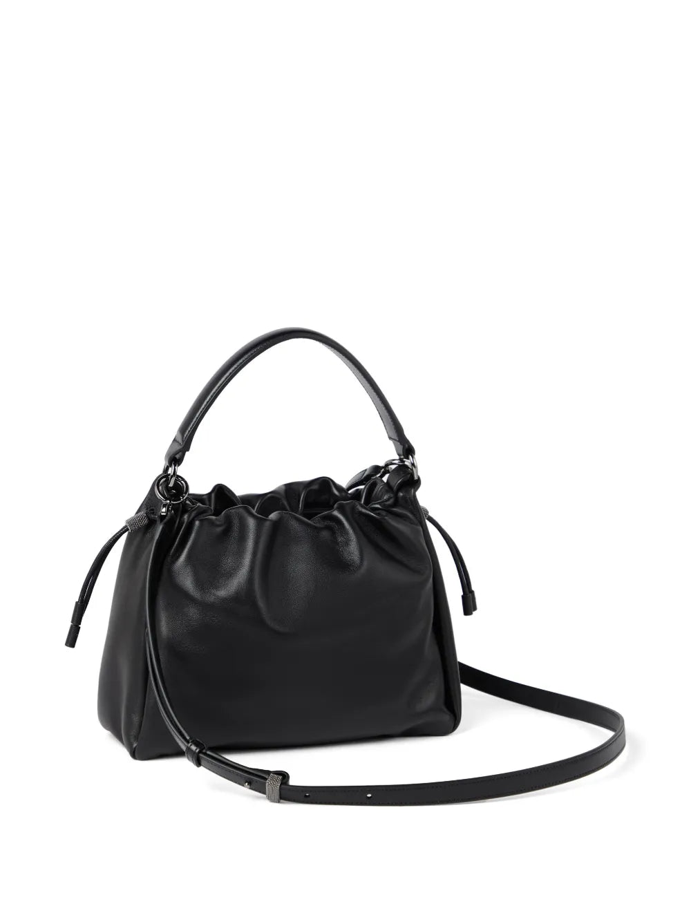 Brunello Cucinellismall Mellow leather bucket bag