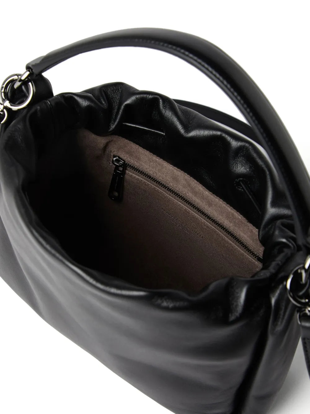 Brunello Cucinellismall Mellow leather bucket bag