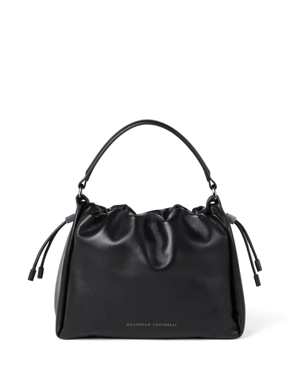 Brunello Cucinellismall Mellow leather bucket bag