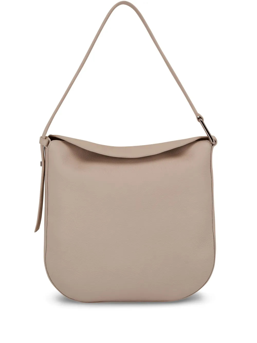 Akrisgrained-texture leather bag