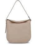Akrisgrained-texture leather bag