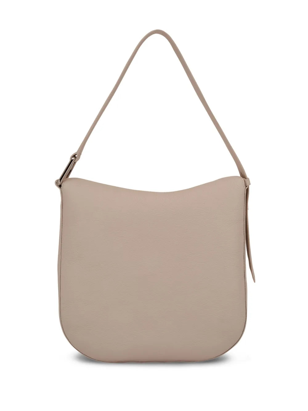Akrisgrained-texture leather bag
