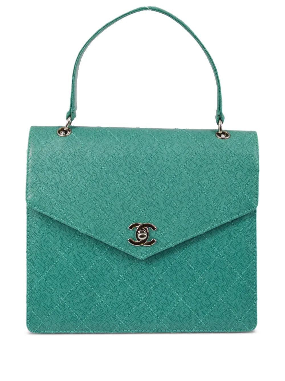 Pre-OwnedCHANEL Pre-Owned1998 CC turn-lock handbag