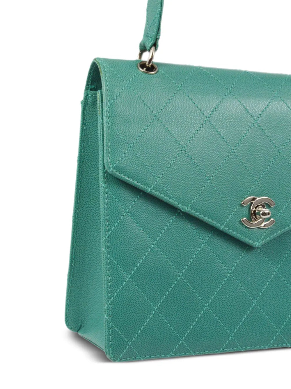 Pre-OwnedCHANEL Pre-Owned1998 CC turn-lock handbag