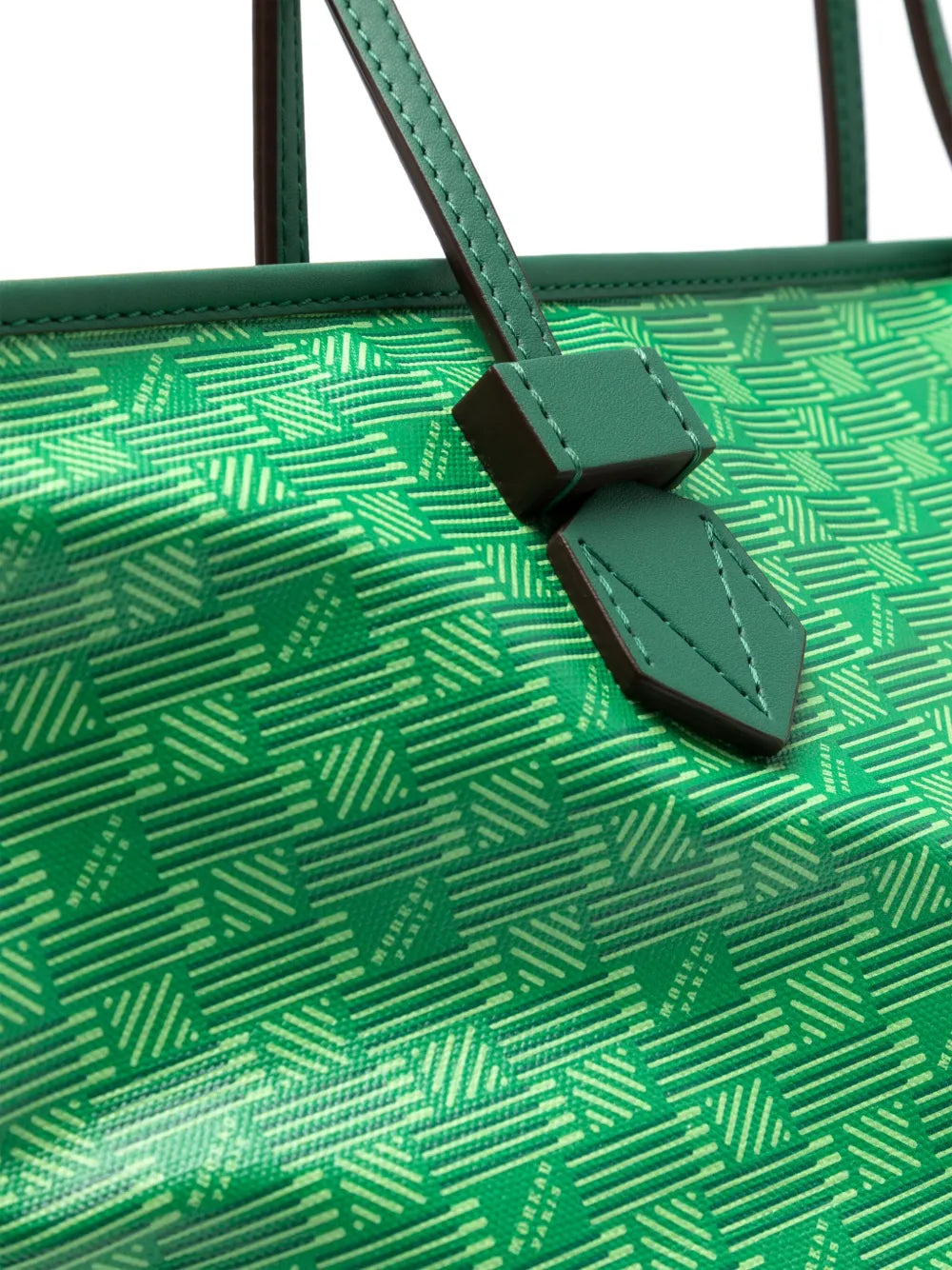 MoreauSaint Tropez leather tote bag