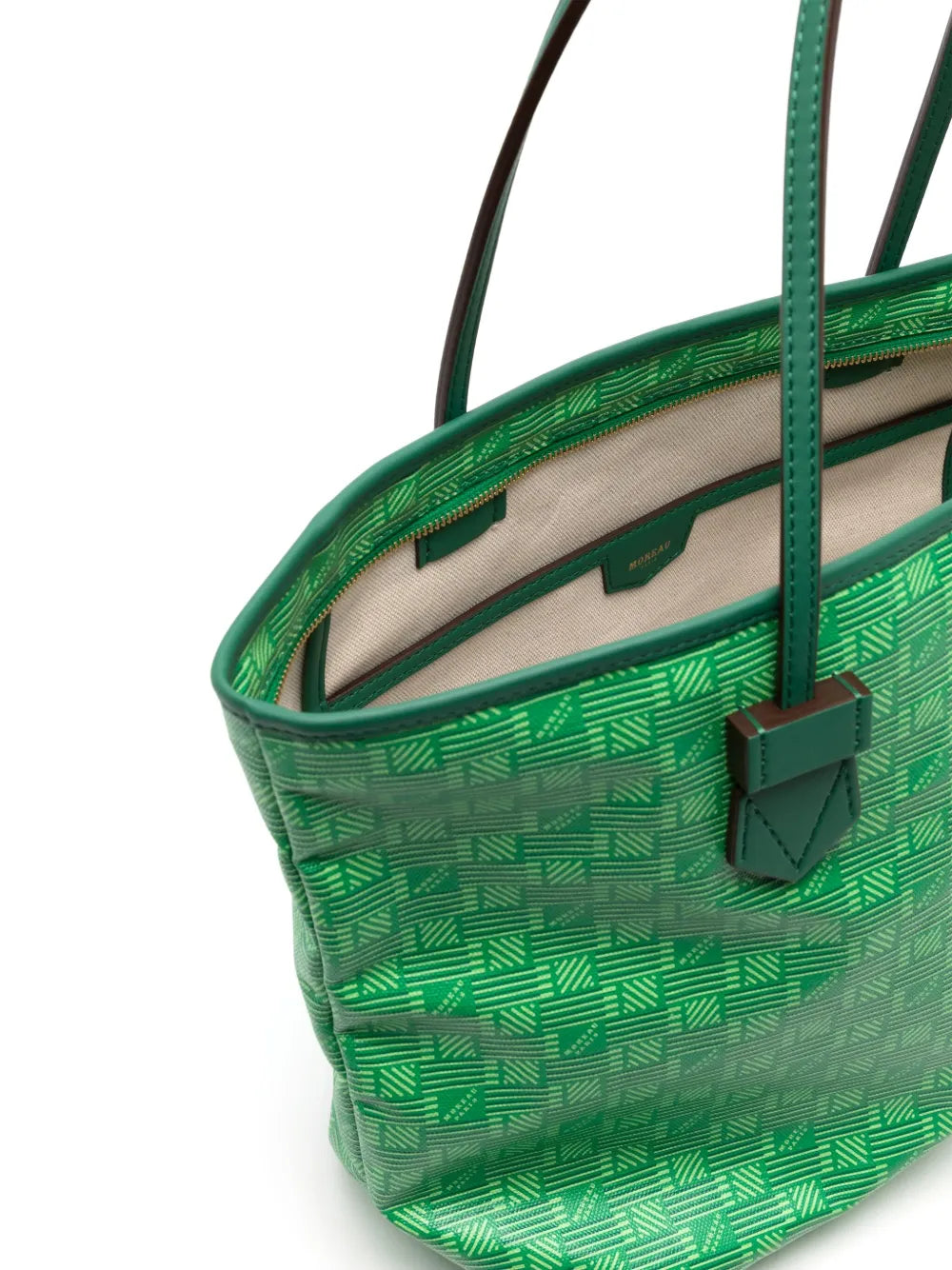 MoreauSaint Tropez leather tote bag