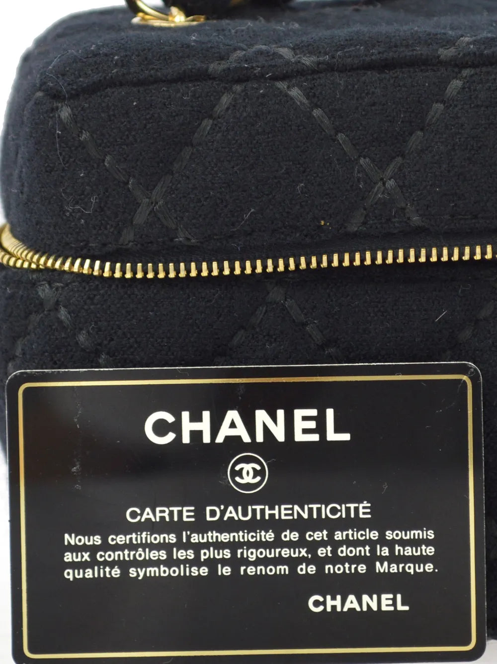 Pre-OwnedCHANEL Pre-Owned2002 Wild Stitch vanity handbag
