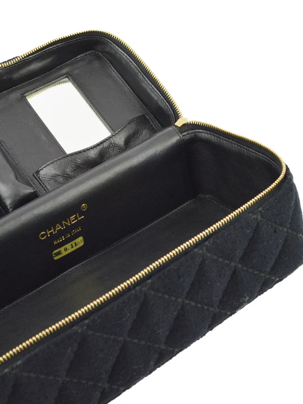 Pre-OwnedCHANEL Pre-Owned2002 Wild Stitch vanity handbag