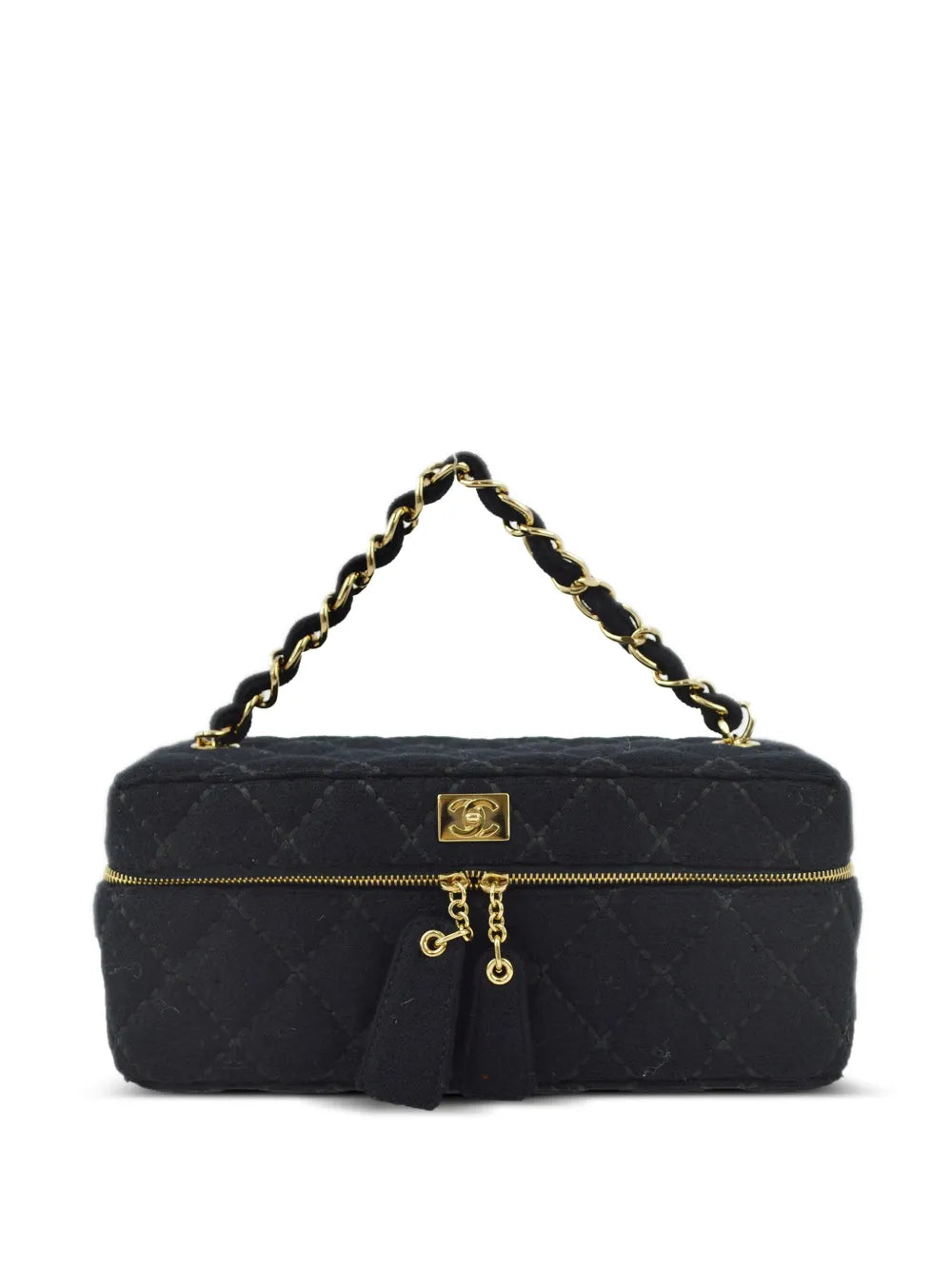 Pre-OwnedCHANEL Pre-Owned2002 Wild Stitch vanity handbag