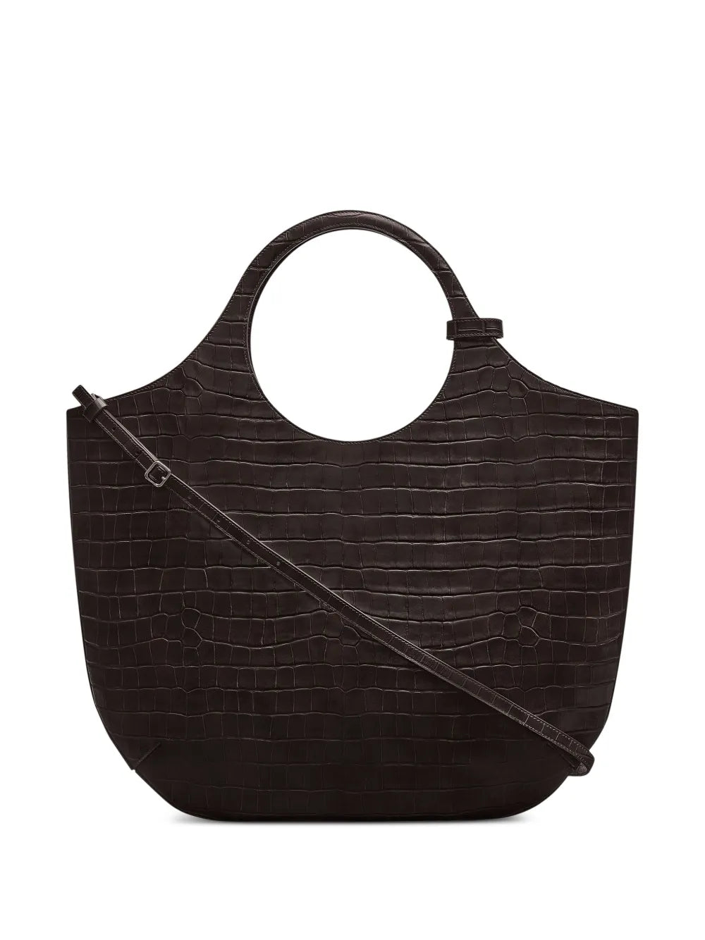 Courreslarge Holy crocodile-effect tote bag