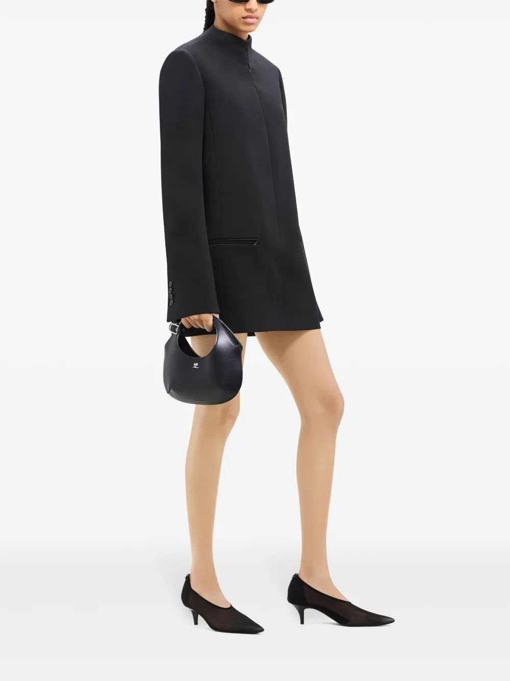 Courr?esmini Holy leather tote bag