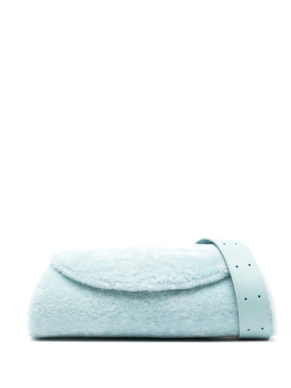 Jil Sandersmall Cannolo shearling shoulder bag