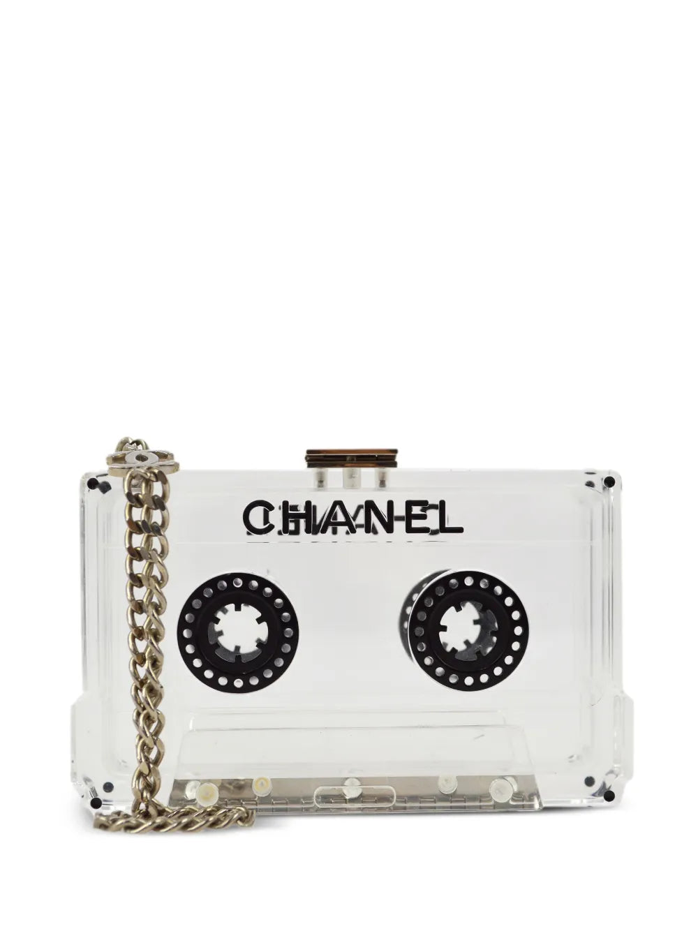 Pre-OwnedCHANEL Pre-Owned2004 Cassette Tape clutch bag