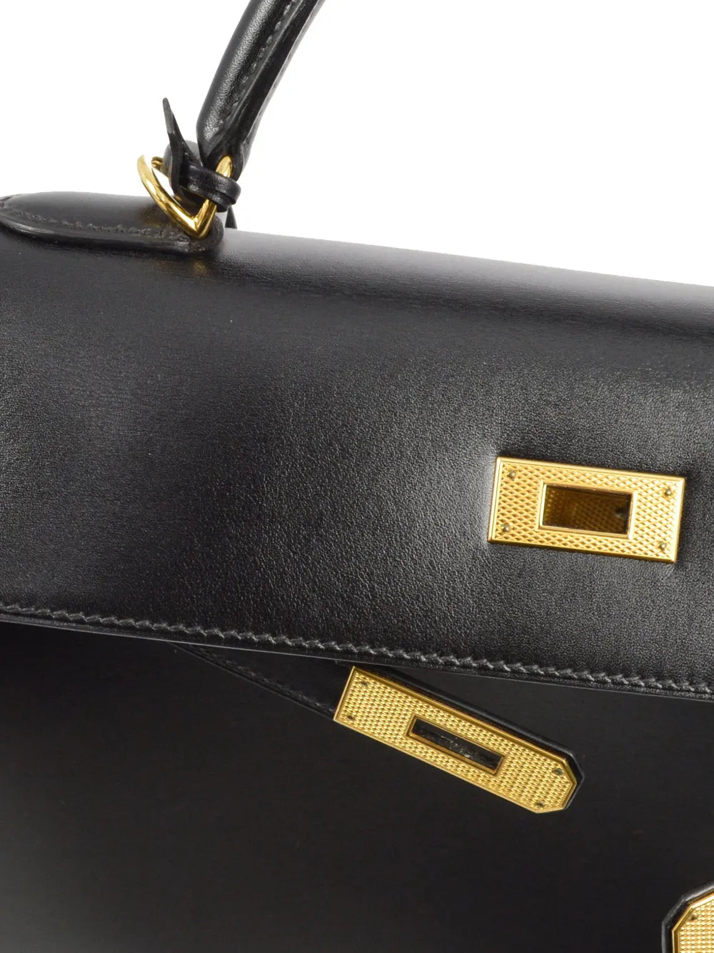 Pre-OwnedHermre-Owned2003 Kelly 32 Sellier two-way handbag