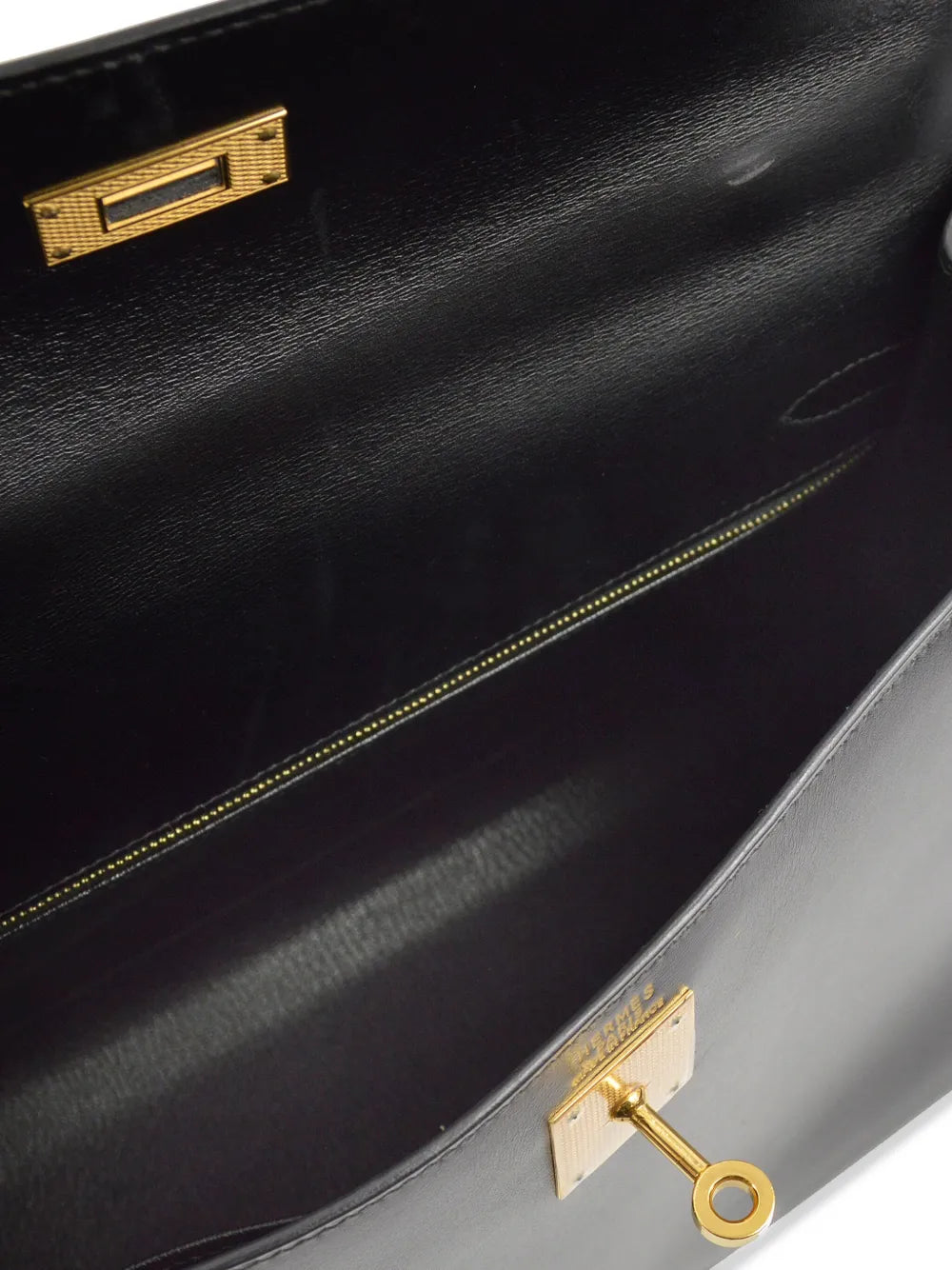 Pre-OwnedHermre-Owned2003 Kelly 32 Sellier two-way handbag