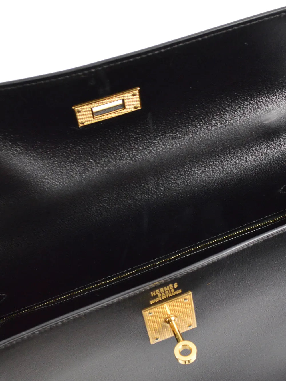 Pre-OwnedHermre-Owned2003 Kelly 32 Sellier two-way handbag