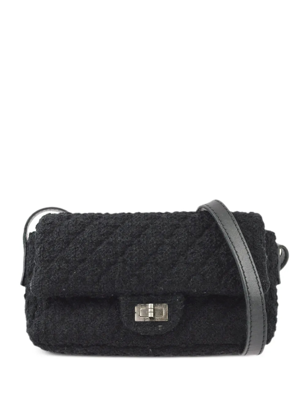 Pre-OwnedCHANEL Pre-Owned2009 2.55 tweed shoulder bag