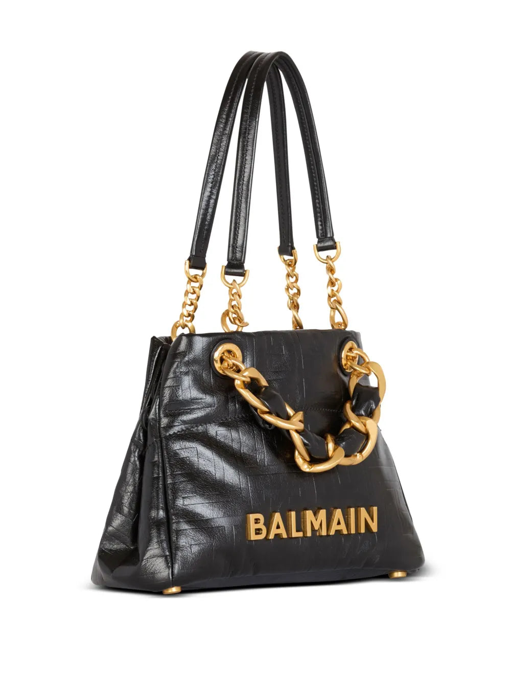 Balmainsmall 1945 Soft leather tote bag