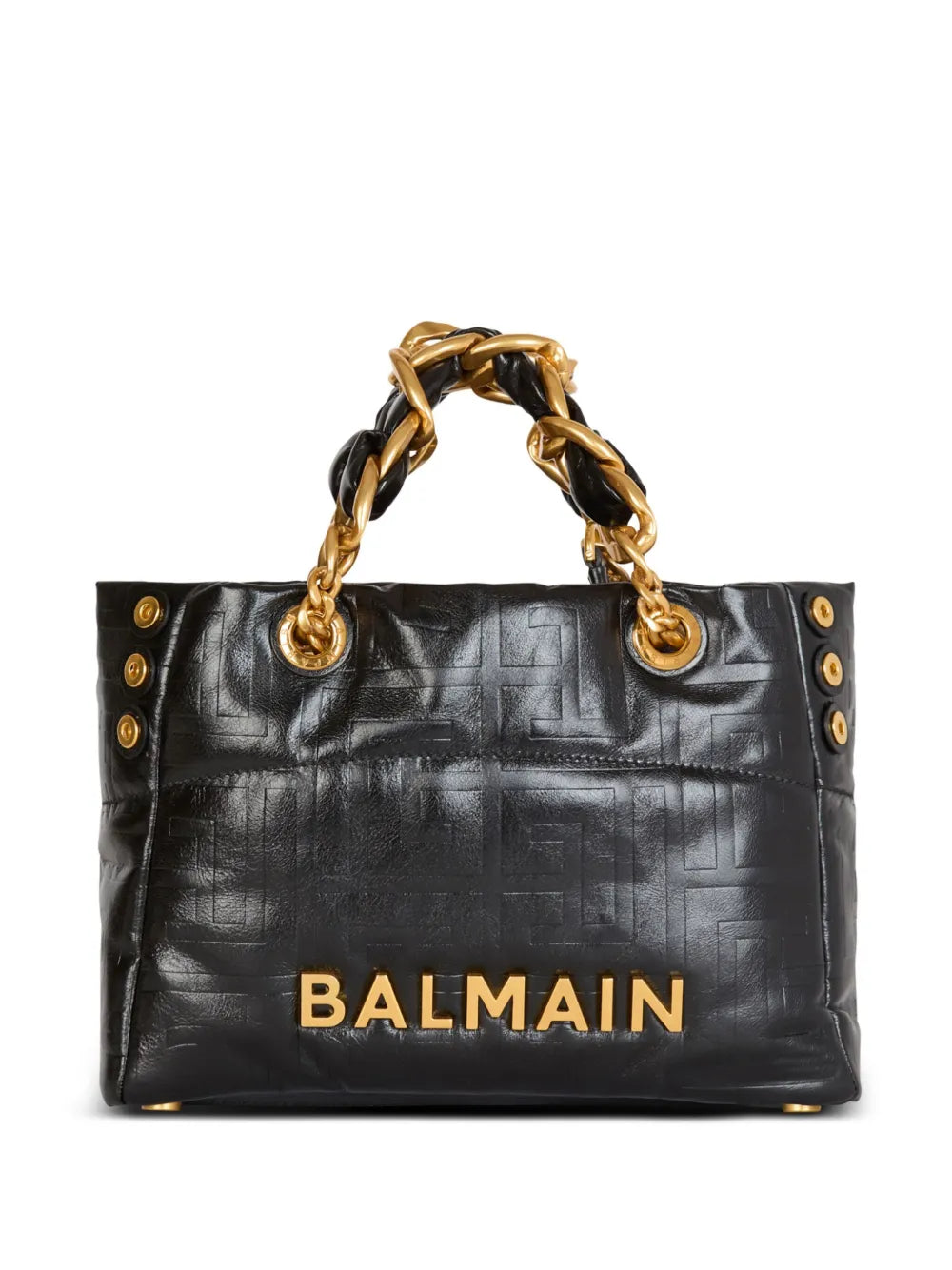 Balmainsmall 1945 Soft leather tote bag