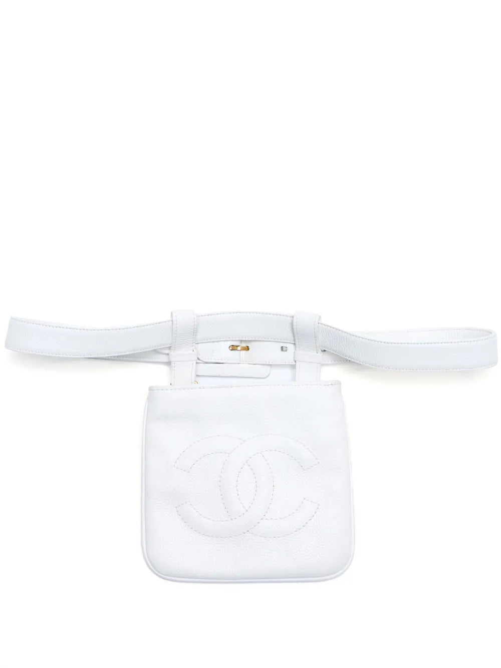 Pre-OwnedCHANEL Pre-Owned1985-1993 CC leather belt bag