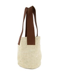 Sensi Studiomini El Varejo woven straw shoulder bag