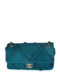 Pre-OwnedCHANEL Pre-Owned2019 medium Diamond Fringe flap shoulder bag